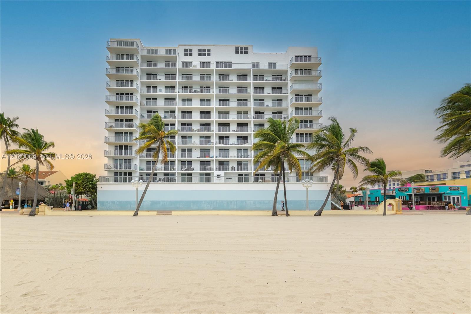 400 North Surf Road, Unit 506 Hollywood, FL 33019 - Photo 2 of 37 On the Famous Broadwalk of Hollywood Beach