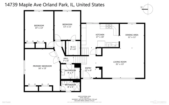 $569,999 | 14739 Maple Avenue, Orland Park, IL 60462