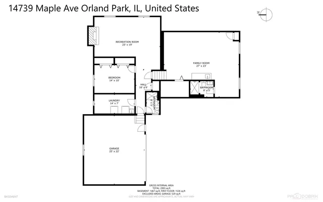 $569,999 | 14739 Maple Avenue, Orland Park, IL 60462