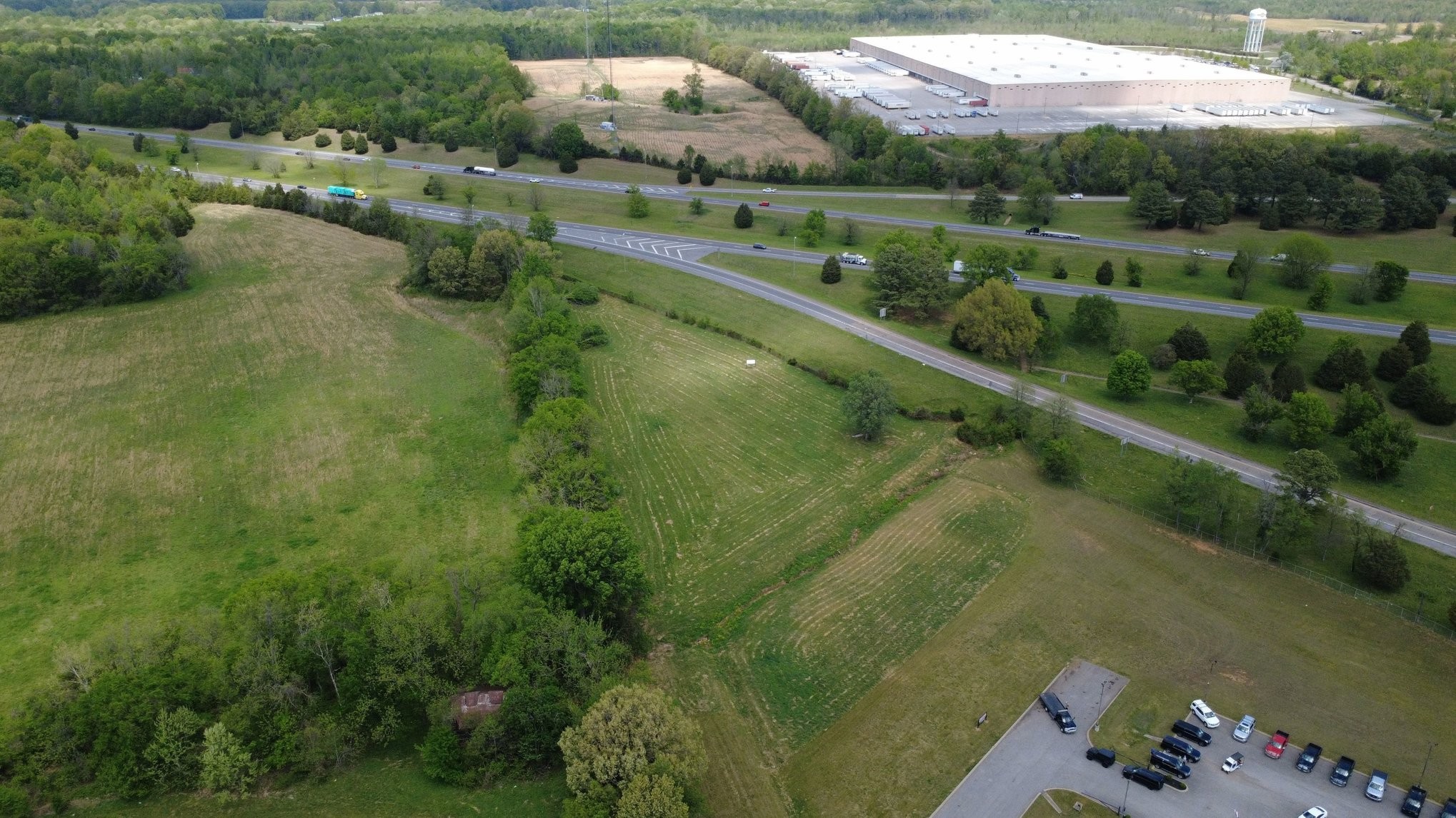 0 Highway 49 West Pleasant View, TN 37146 - Photo 21 of 21 an aerial view of residential houses with outdoor space and river