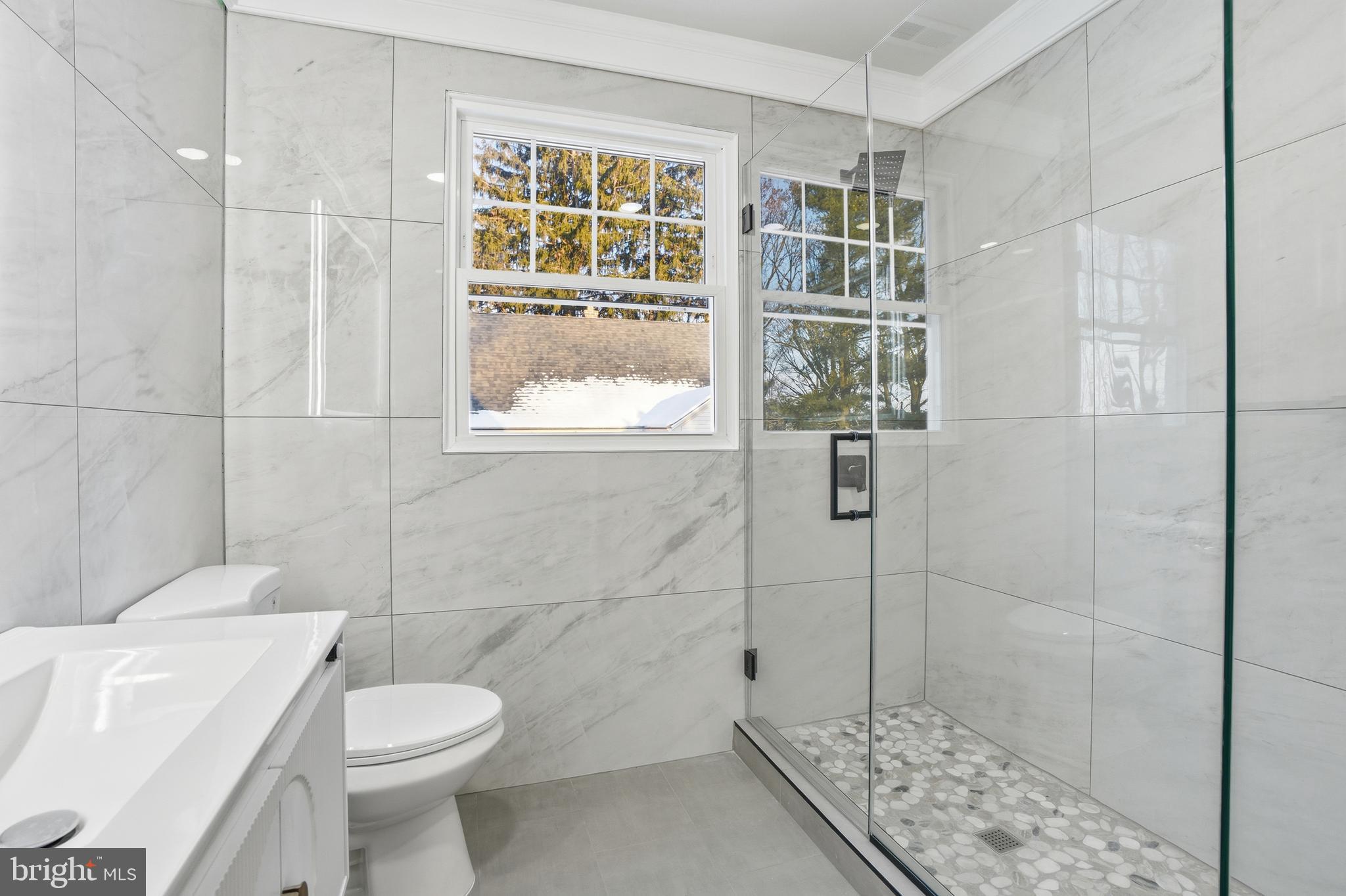 2480 Dale Road Huntingdon Valley, PA 19006 - Photo 26 of 54 Bathroom with walk in shower