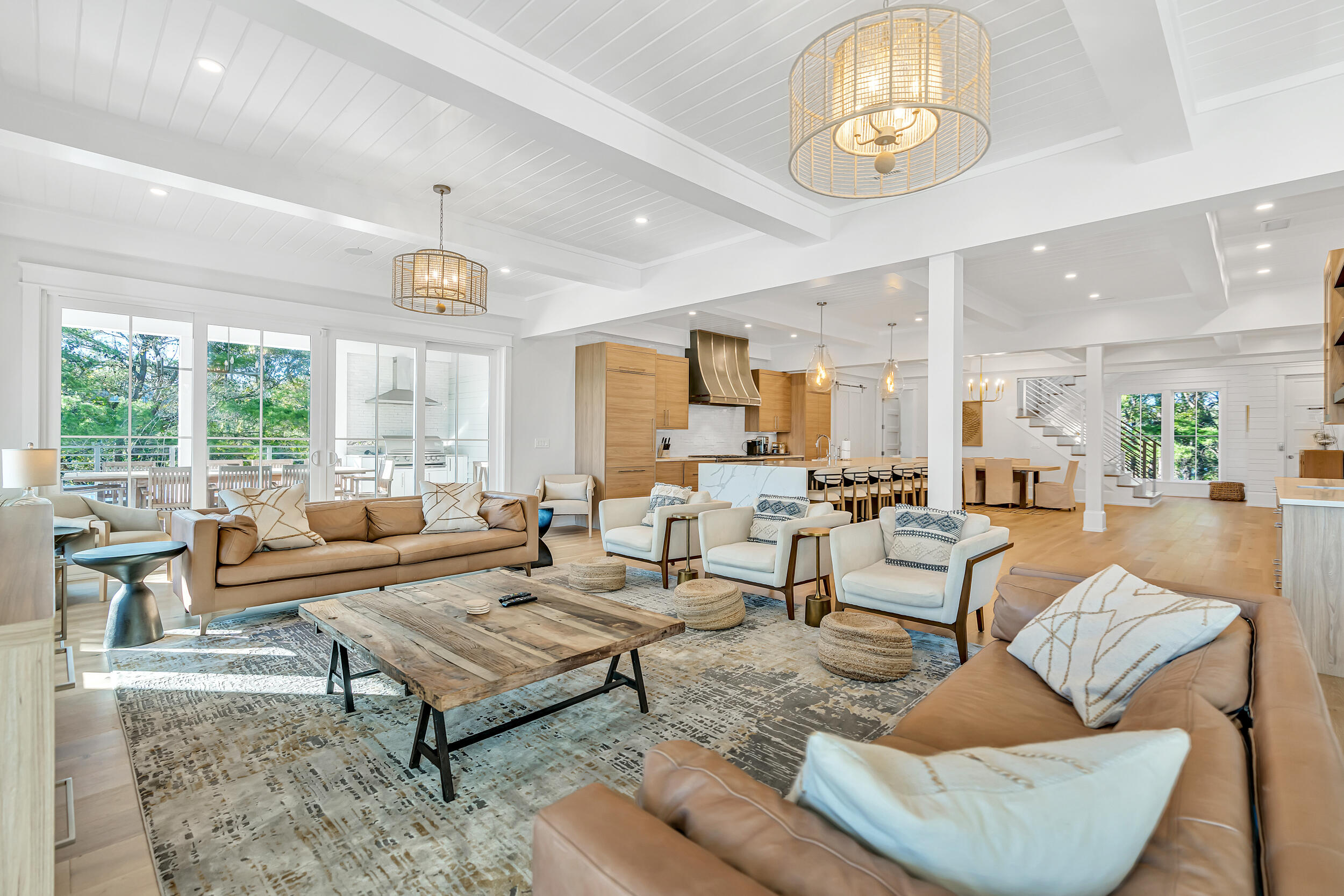 53 Buddy Street Santa Rosa Beach, FL 32459 - Photo 10 of 143 a living room with furniture and a large window