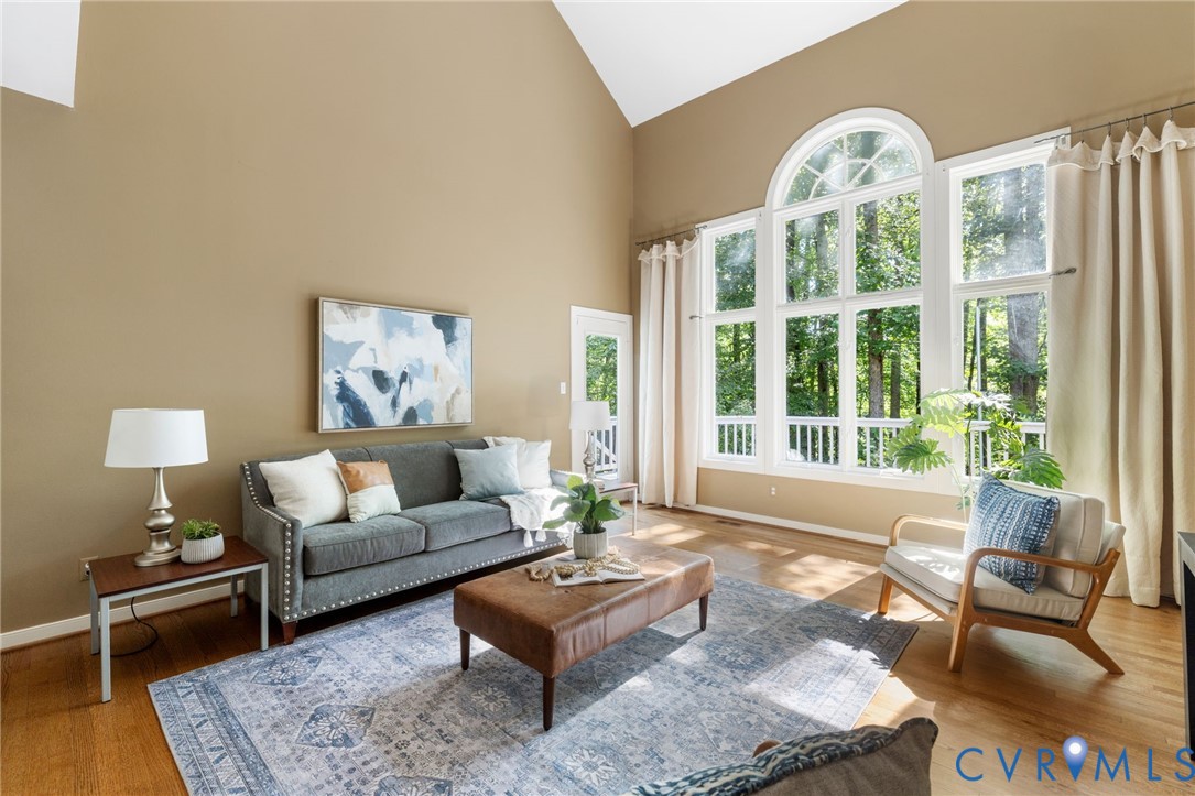 36 Dahlgren Road Richmond, VA 23238 - Photo 9 of 48 a living room with furniture and a large window