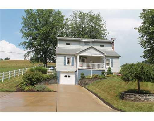47 Valley View Road Claysville, PA 15323 - Photo 1 of 18 Exterior Front. Beautifully Landscaped with very nice concrete driveway for plenty of parking!
