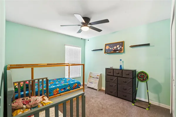 a view of room with stairs