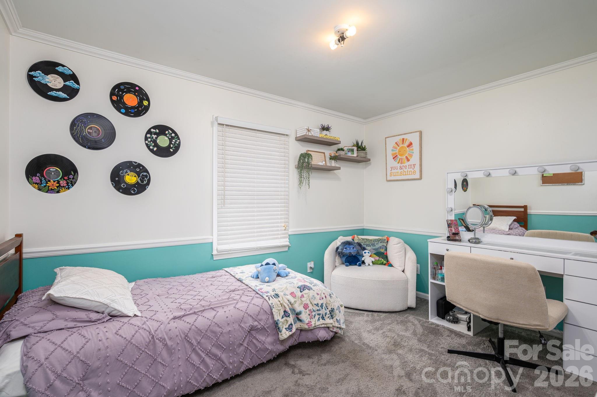 112 Pilots Ridge Drive Bessemer City, NC 28016 - Photo 15 of 36 a bedroom with a bed and a window