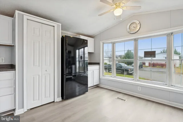 a view of a hallway with interior of the house
