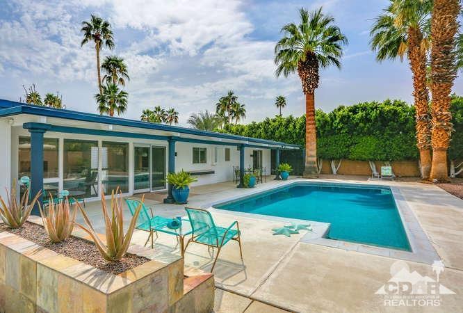 235 North Michelle Road Palm Springs, CA 92262 - Photo 2 of 52 a view of a house with backyard and sitting area