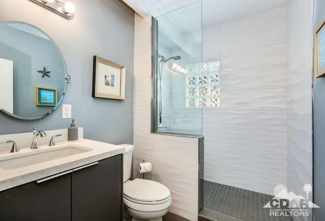 235 North Michelle Road Palm Springs, CA 92262 - Photo 29 of 52 a bathroom with a sink a toilet and shower