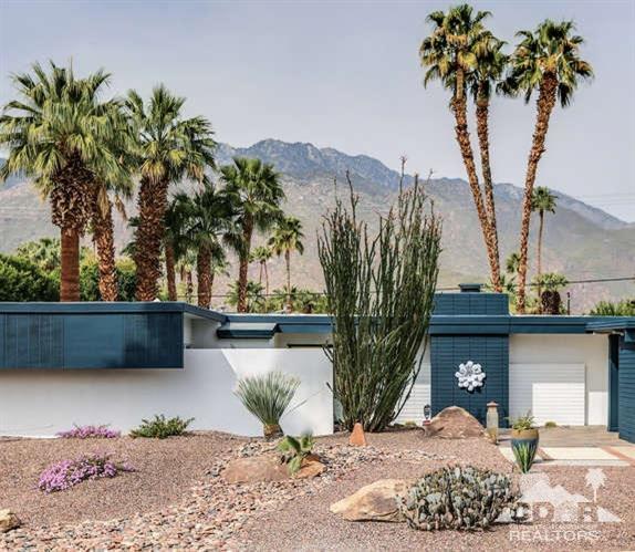 235 North Michelle Road Palm Springs, CA 92262 - Photo 4 of 52 a front view of a house with garden