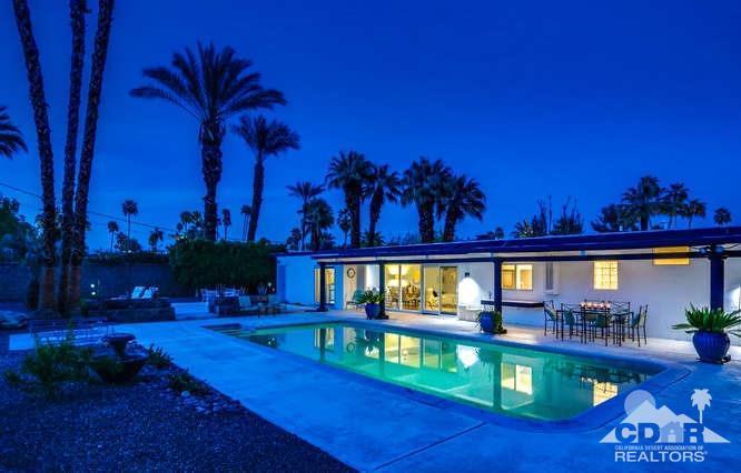 235 North Michelle Road Palm Springs, CA 92262 - Photo 51 of 52 a view of swimming pool with outdoor seating