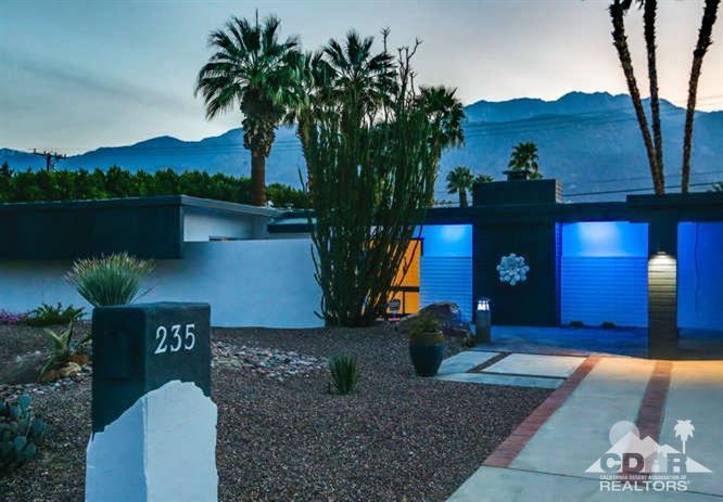 235 North Michelle Road Palm Springs, CA 92262 - Photo 52 of 52 a front view of a house with yard and lake view