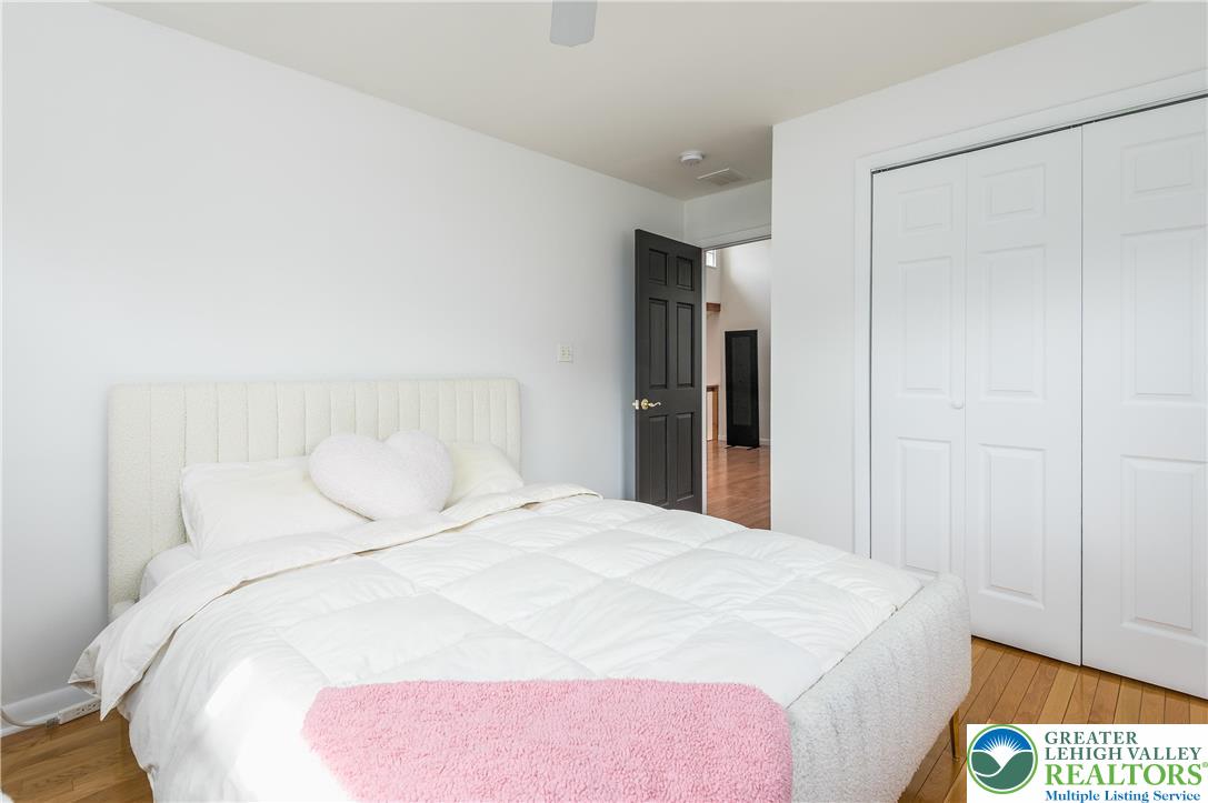 6159 Decker Road Bushkill, PA 18324 - Photo 42 of 49 a bedroom with a bed and a closet