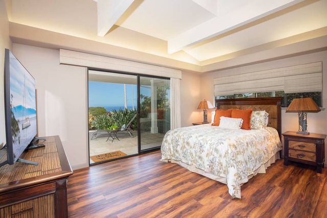 a patio with table and chairs