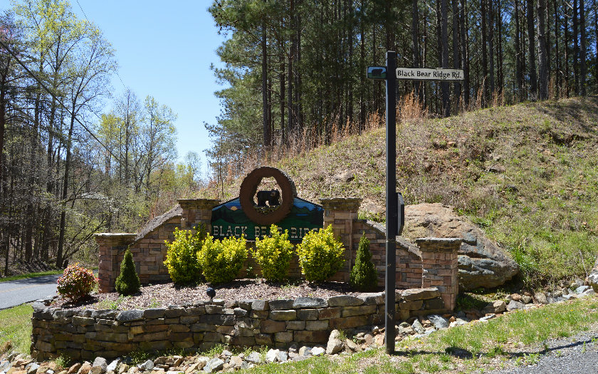 30 Black Bear Ridge Road Ellijay, GA 30536 - Photo 1 of 1 a front view of a house with a yard