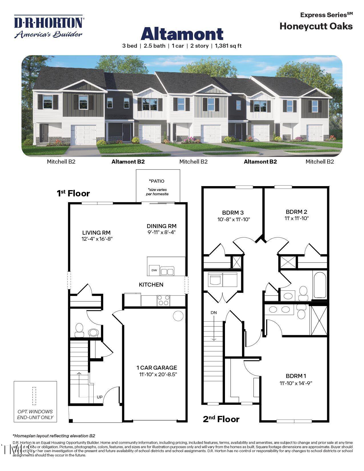 42 Sweet Mdw Road Angier, NC 27501 - Photo 30 of 30 Altamont Floorplan