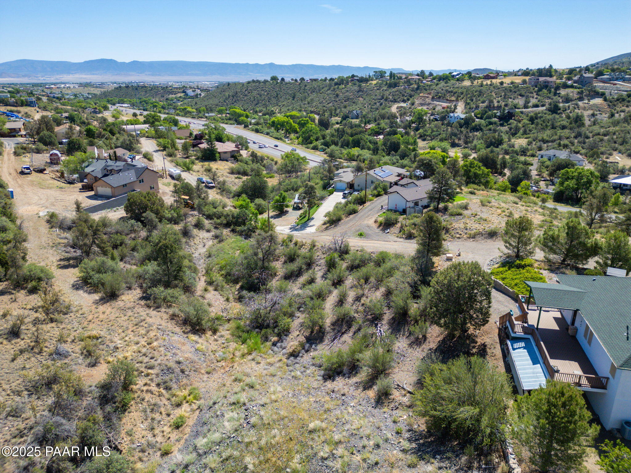 1128 Rhinestone Drive Prescott, AZ 86301 - Photo 4 of 11 an aerial view of a city with lots of residential buildings
