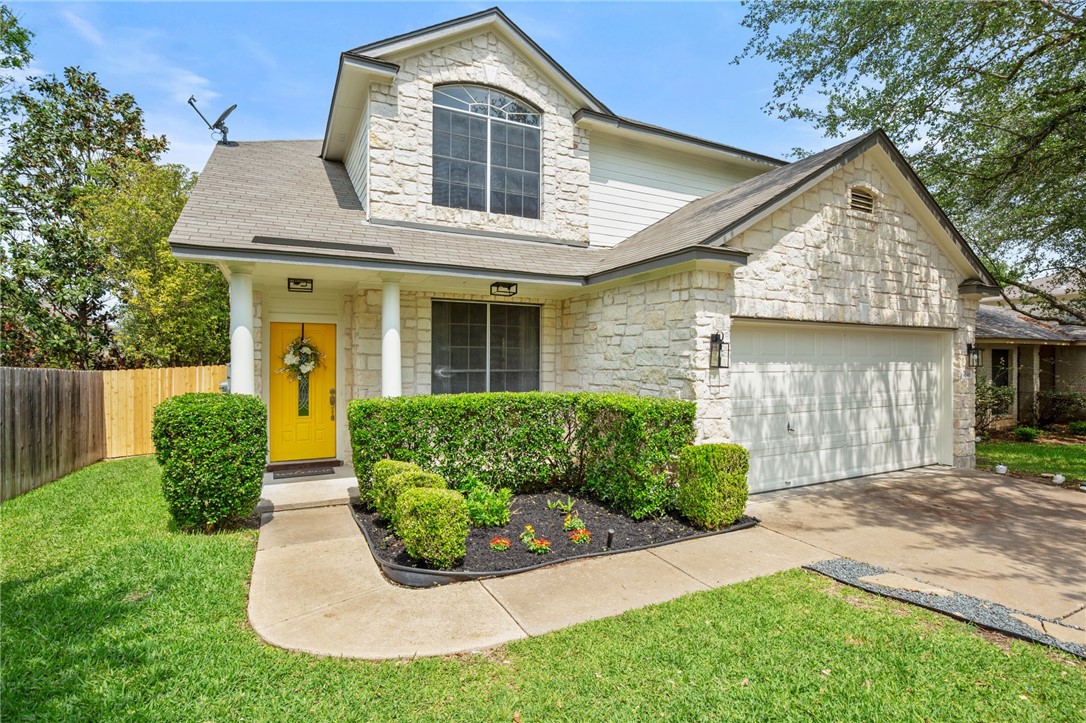 4546 Corran Ferry Loop Austin, TX 78749 - Photo 1 of 1 a front view of a house with a yard