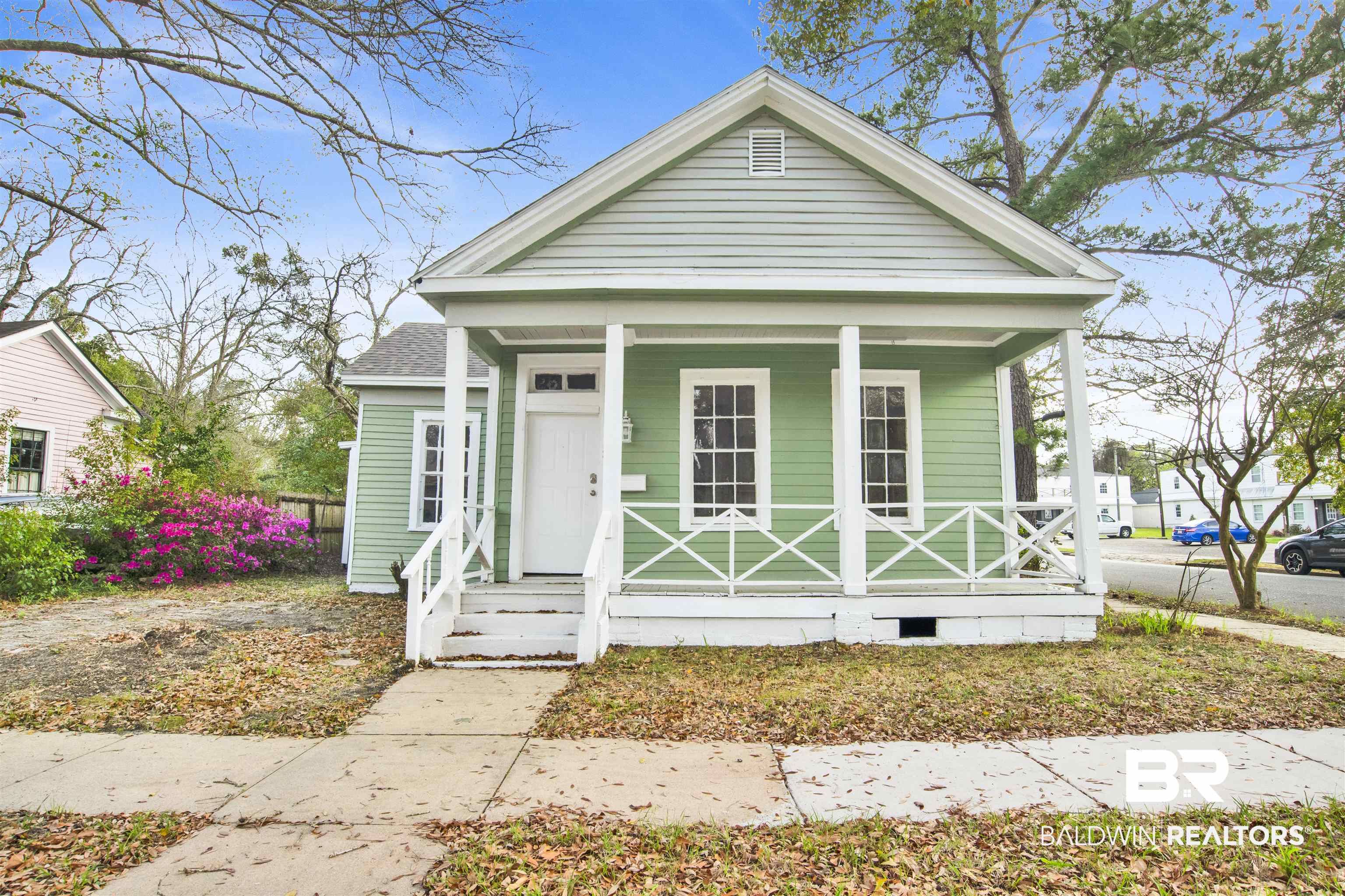 1063 Selma Street Mobile, AL 36604 - Photo 1 of 32 View of front of home featuring a porch and crawl space