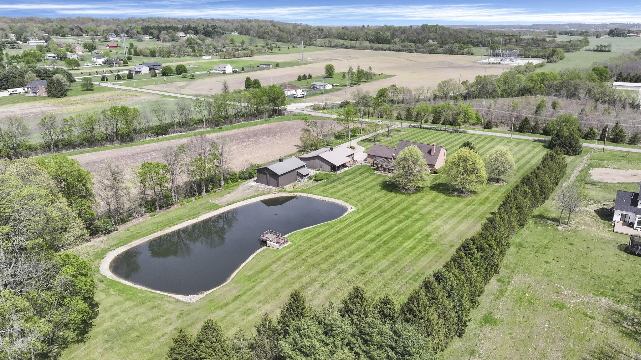 1995 Pickerington Road Lancaster, OH 43130 - Photo 3 of 74 1 acre, 18 ft deep stocked pond