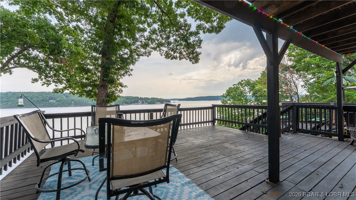 2859 Twin Rivers Point Camdenton, MO 65020 - Photo 3 of 30 Large deck off the living room is partially covere