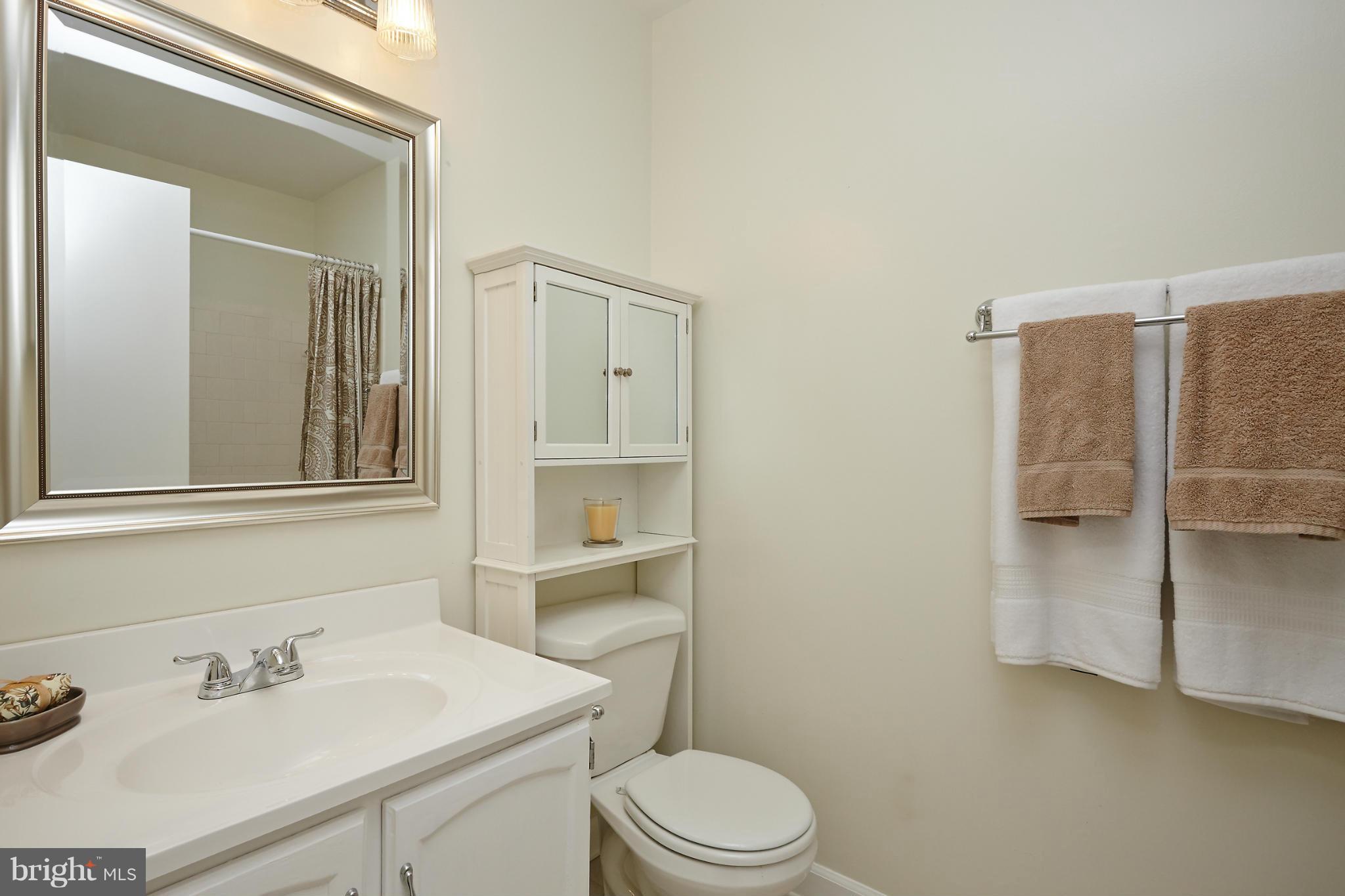 1426 Yellowwood Court Reston, VA 20190 - Photo 17 of 30 a bathroom with a sink a toilet and shower