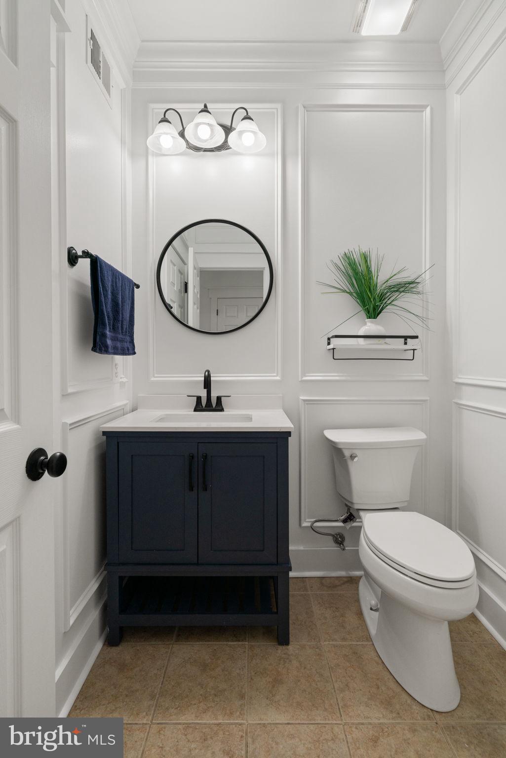 208 Markham Farm Road Front Royal, VA 22630 - Photo 17 of 85 Half Bath on the Main level ADA toilet, grab bar