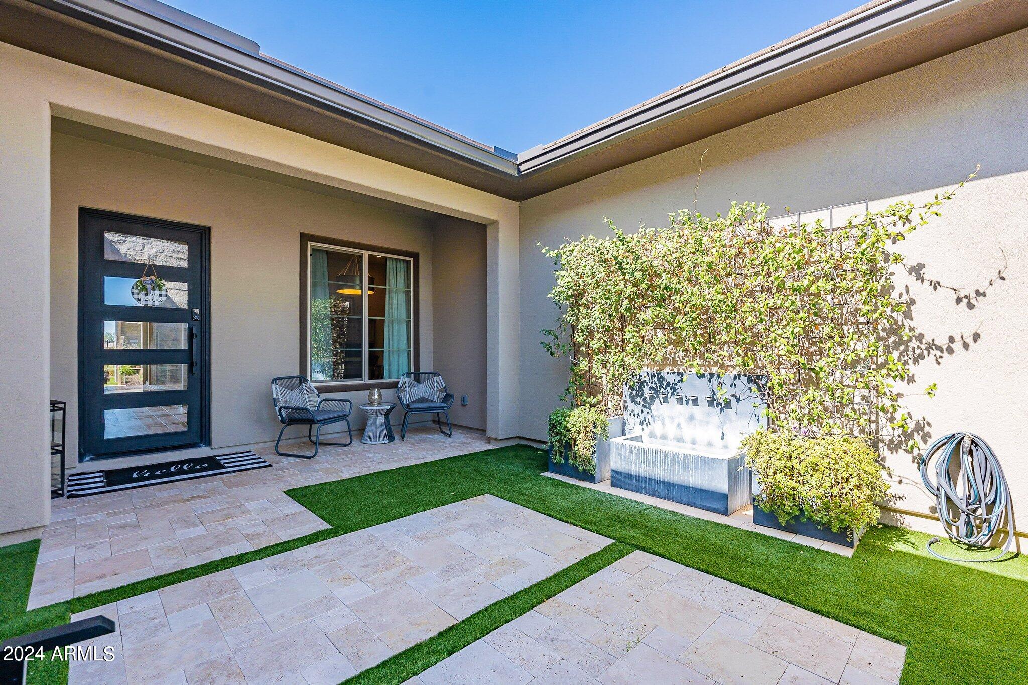 17795 East StockingTrail Rio Verde, AZ 85263 - Photo 4 of 52 Front courtyard and patio