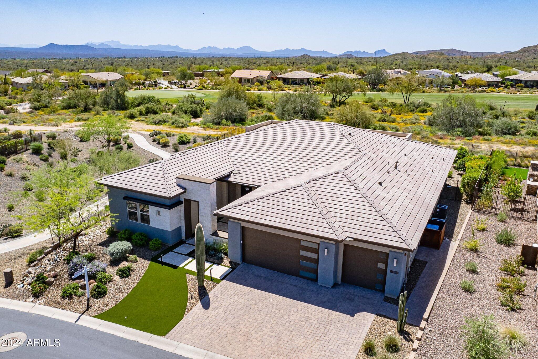 17795 East StockingTrail Rio Verde, AZ 85263 - Photo 50 of 52 Home and golf course Aerial