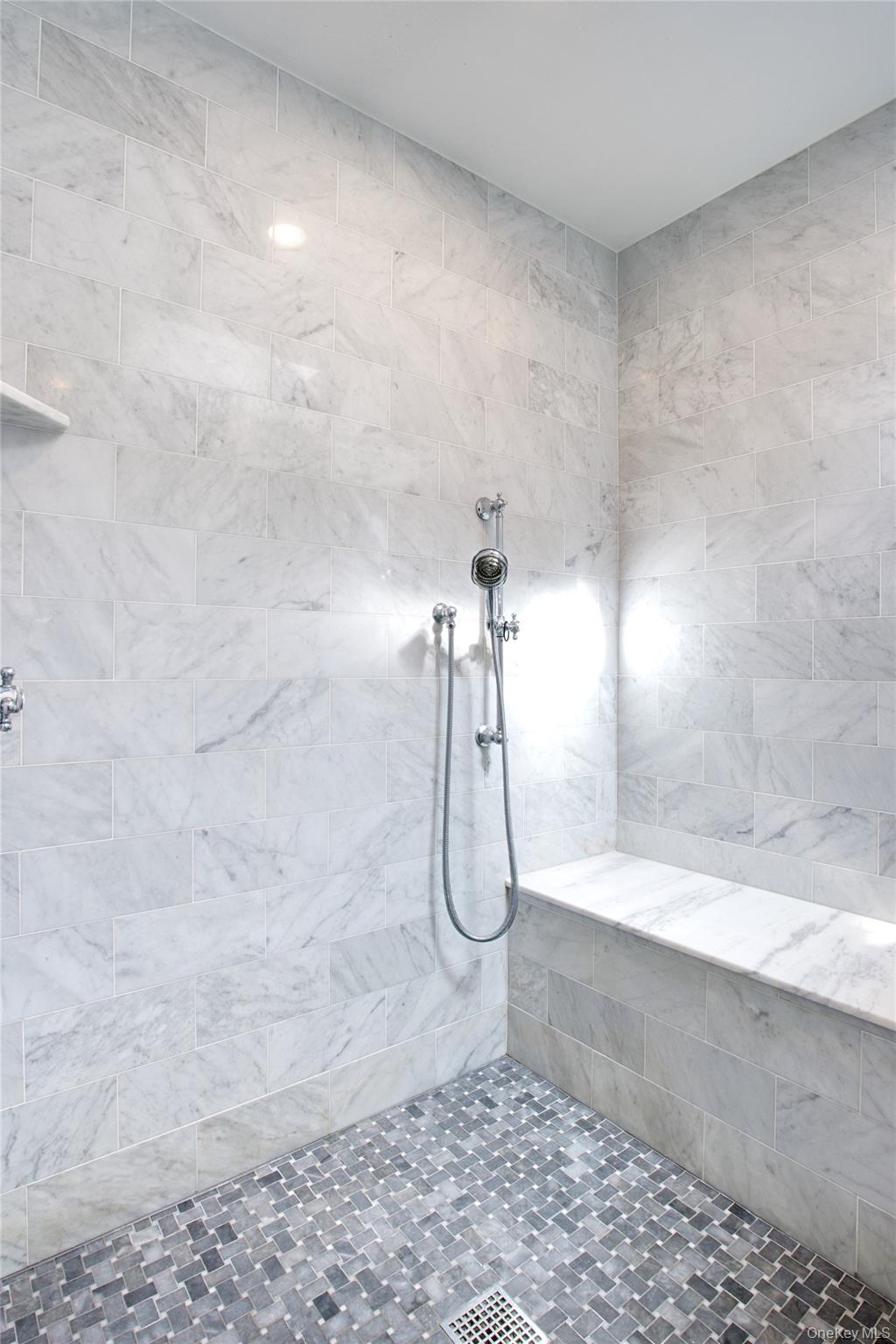 27 Avalon Road Garden City, NY 11530 - Photo 18 of 31 6 ft glass shower with bench