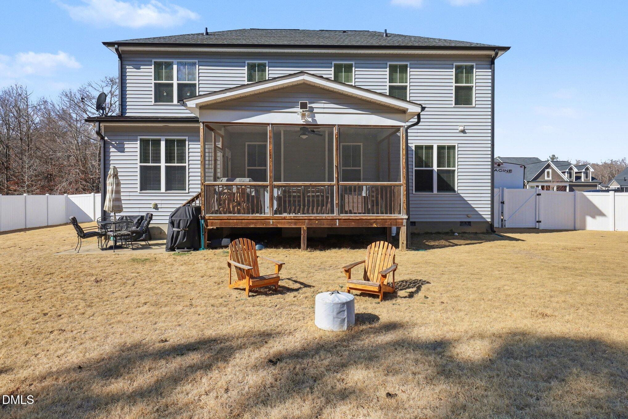 274 Colson Ridge Drive Clayton, NC 27520 - Photo 42 of 48 a view of a house with patio