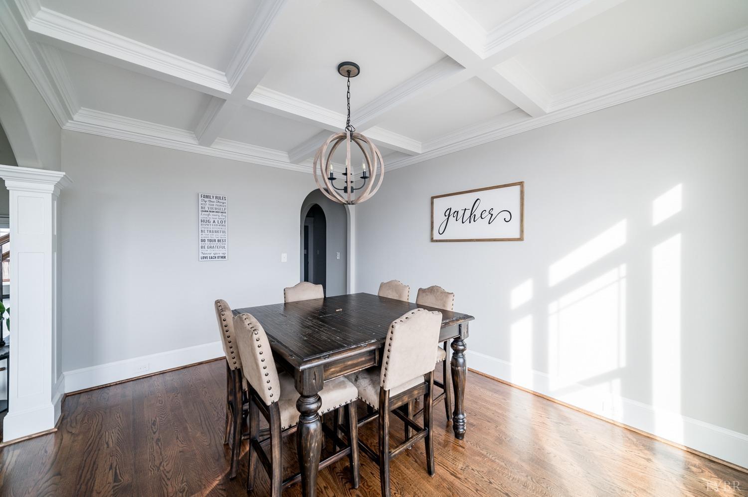 967 Lynbrook Road Rustburg, VA 24588 - Photo 32 of 99 a view of a dining room with furniture window and wooden floor