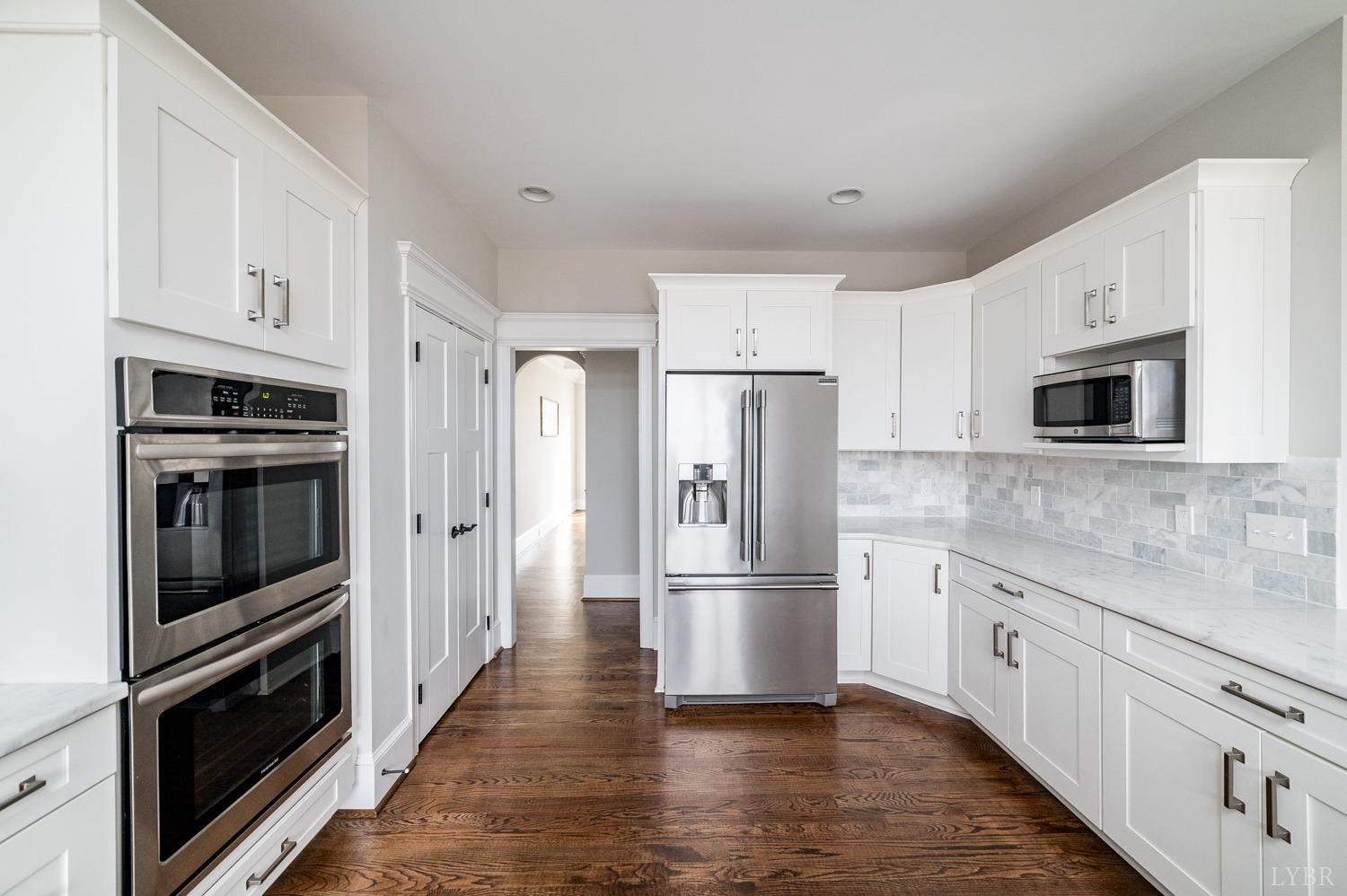 967 Lynbrook Road Rustburg, VA 24588 - Photo 47 of 99 a kitchen with stainless steel appliances a refrigerator stove and microwave