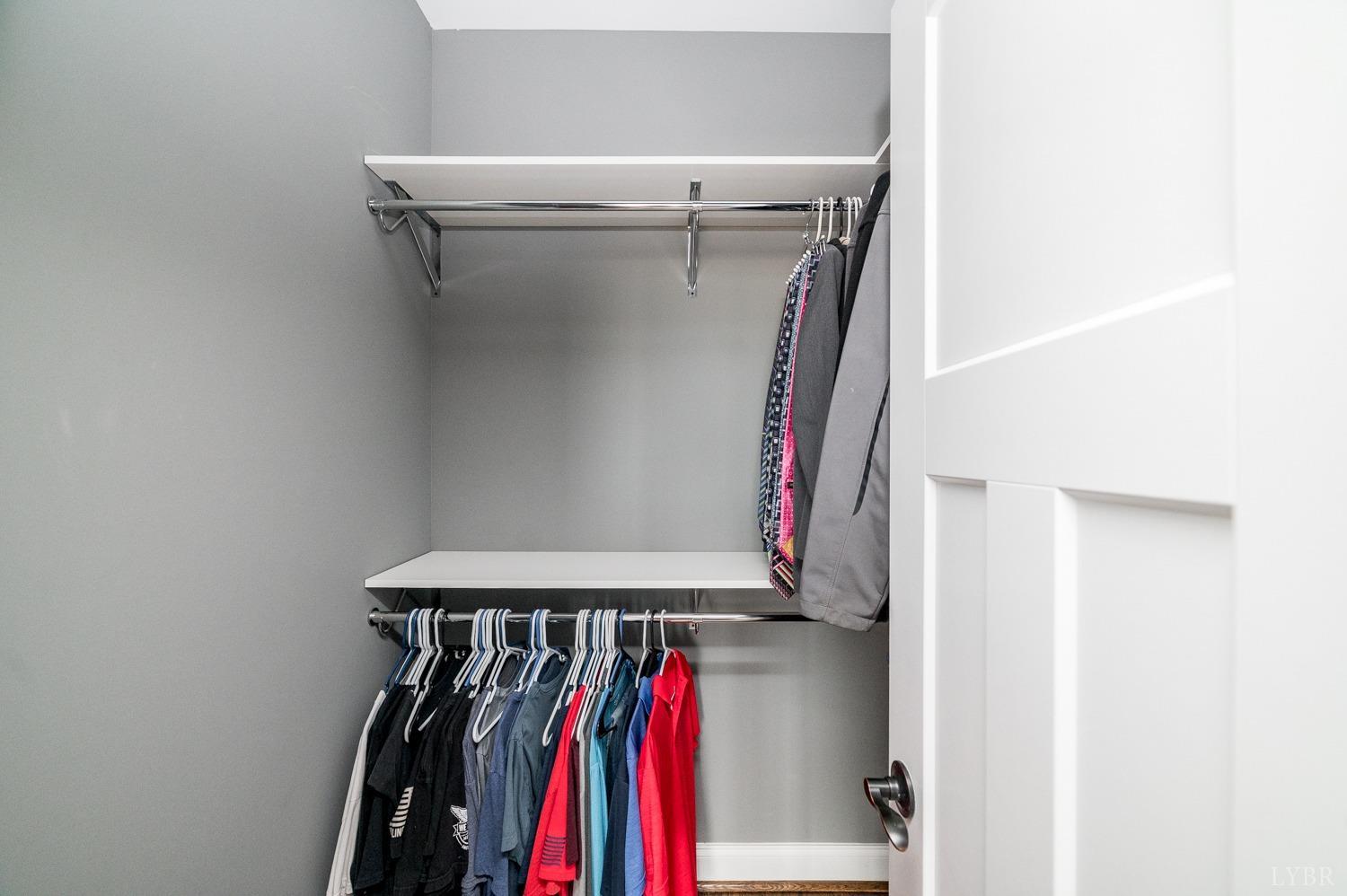 967 Lynbrook Road Rustburg, VA 24588 - Photo 54 of 99 a view of walk in closet with clothes