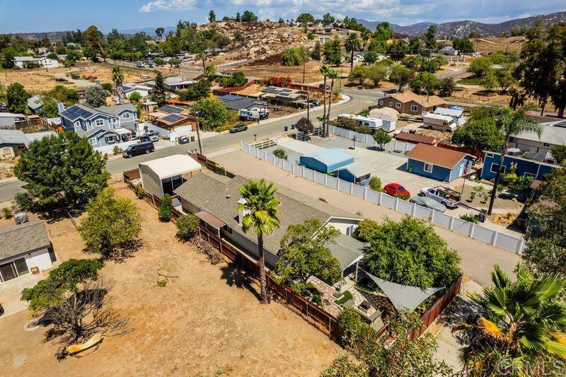 322 G Street Ramona, CA 92065 - Photo 47 of 61 an aerial view of residential houses with outdoor space