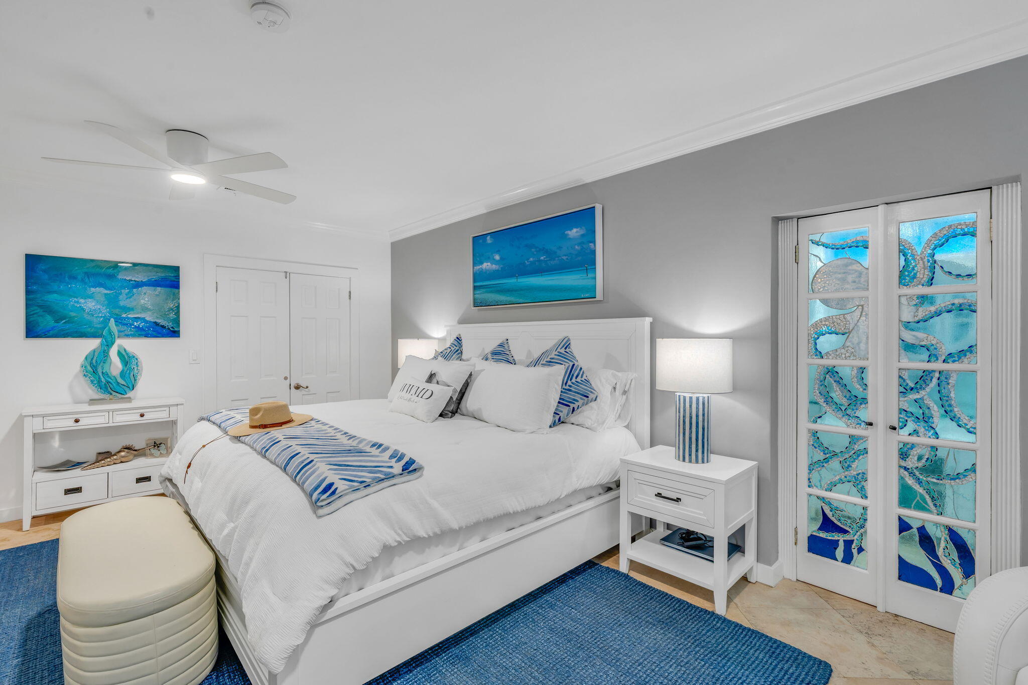 1501 White Street Key West, FL 33040 - Photo 18 of 49 a bedroom with a bed and a window