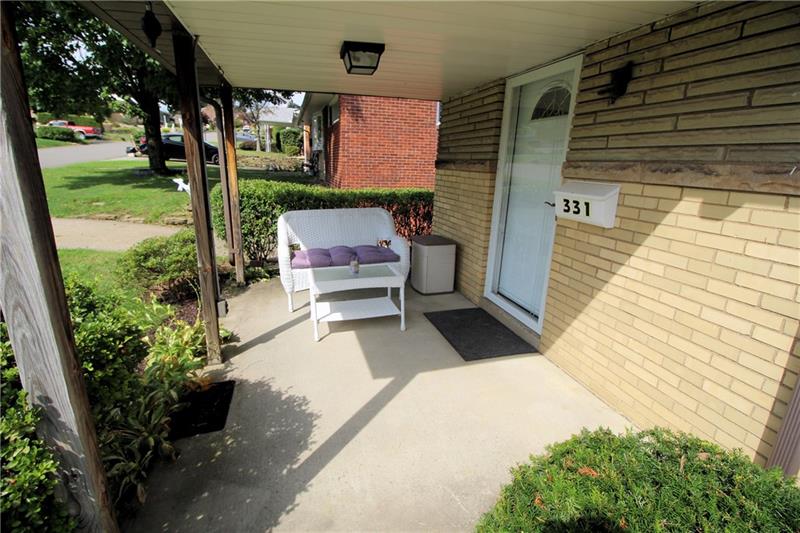 331 Livingston Road West Mifflin, PA 15122 - Photo 2 of 20 Inviting covered front porch.