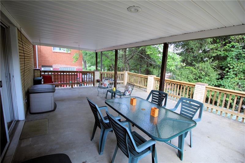 331 Livingston Road West Mifflin, PA 15122 - Photo 9 of 20 Huge, partially covered rear porch.
