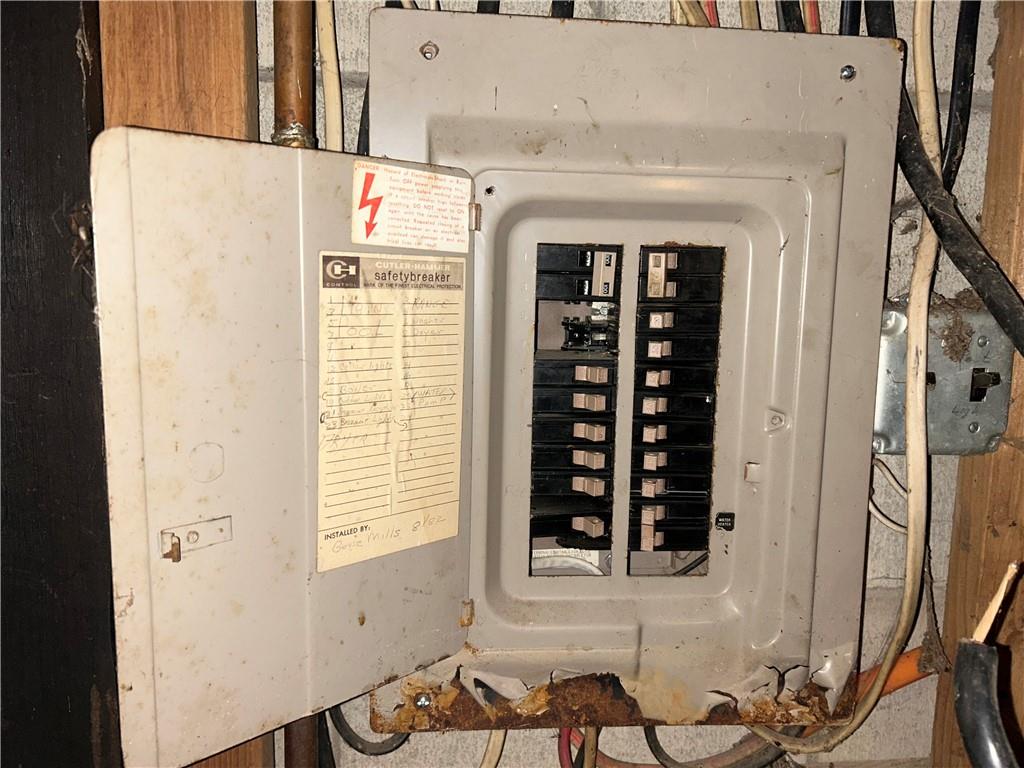 1300 Townline Road Mayport, PA 16240 - Photo 20 of 25 a close up of a storage and utility room with a window