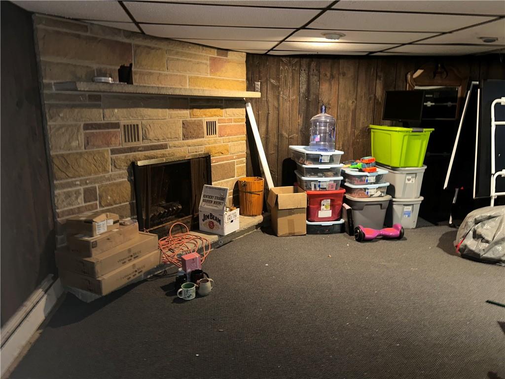 1300 Townline Road Mayport, PA 16240 - Photo 23 of 32 a view of a room with air conditioner duct and materials on floor