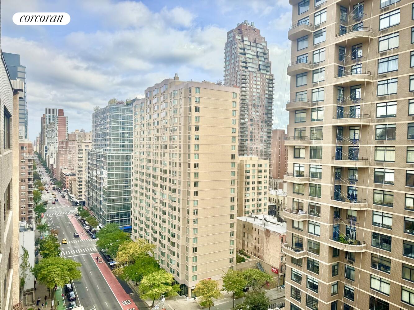 345 East 69th Street, Unit 16E Manhattan, NY 10021 - Photo 3 of 9 a view of a city with tall buildings