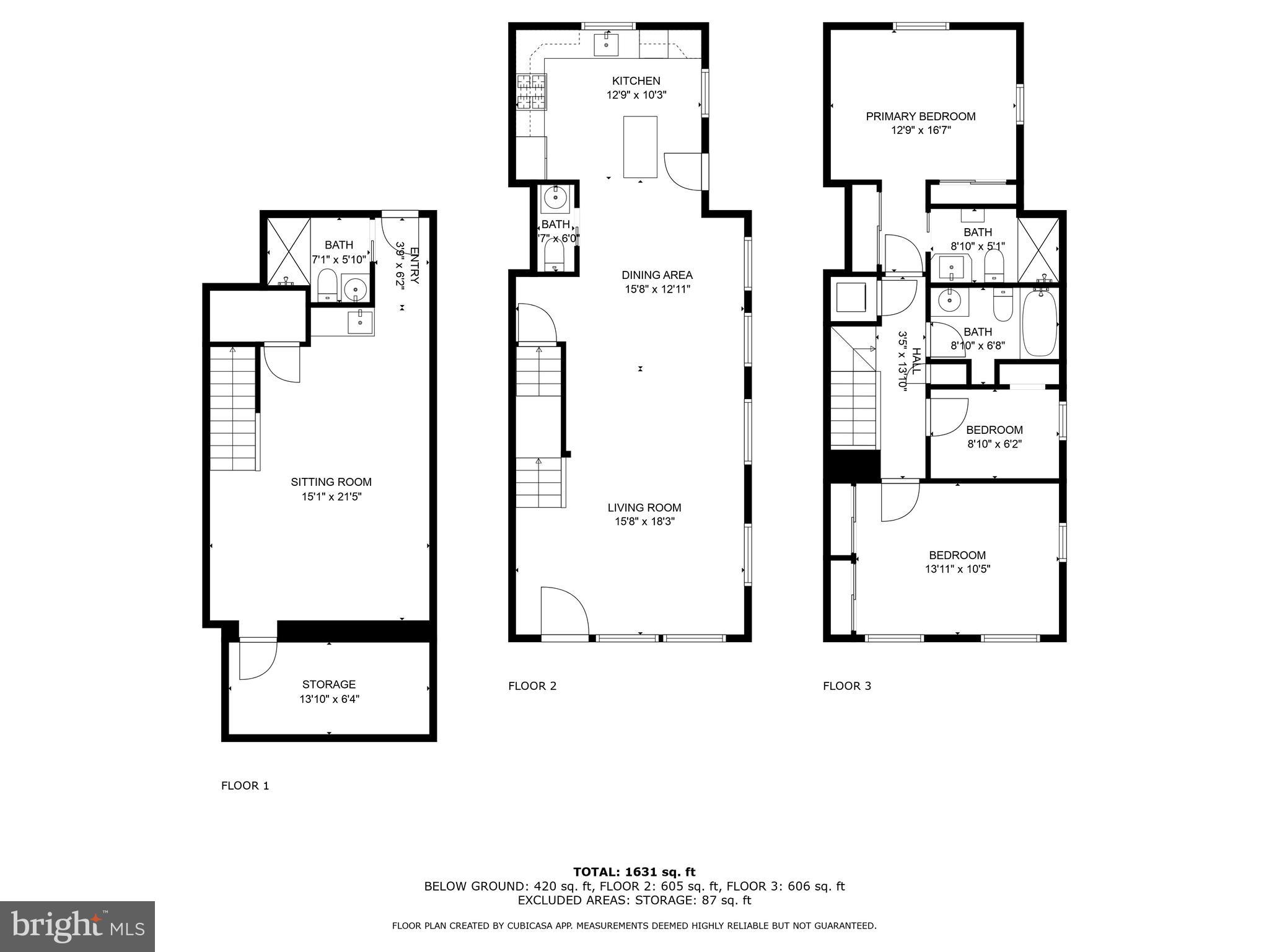 602 Sheridan Street Northwest Washington, DC 20011 - Photo 25 of 28 Overall floor plan