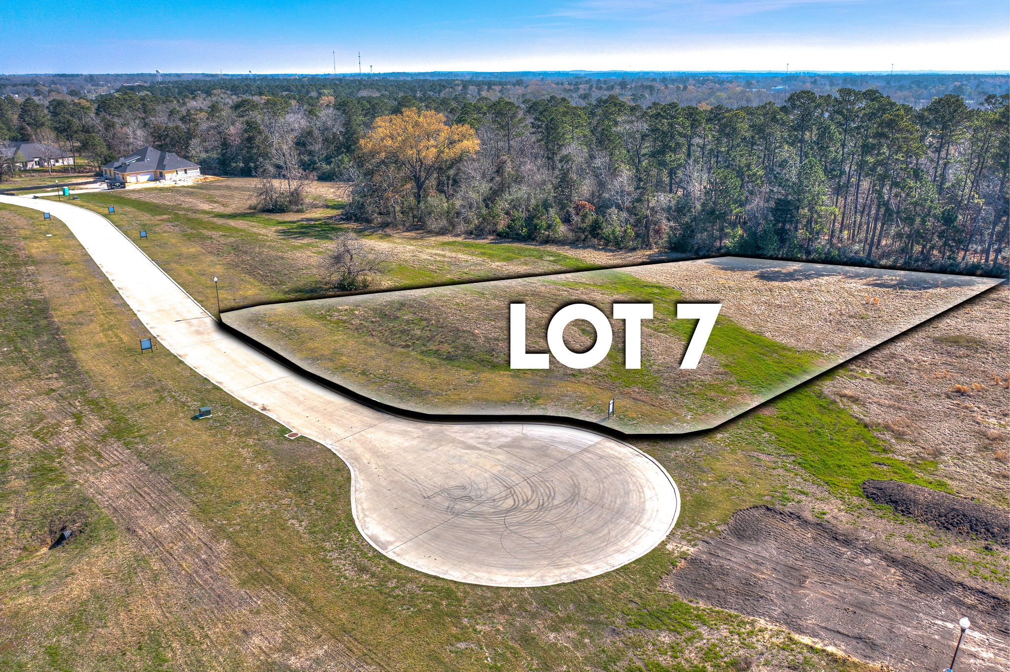 Lot 7 Homestead Hill Road New Waverly, TX 77358 - Photo 2 of 5 Outline Representation of Lot 7