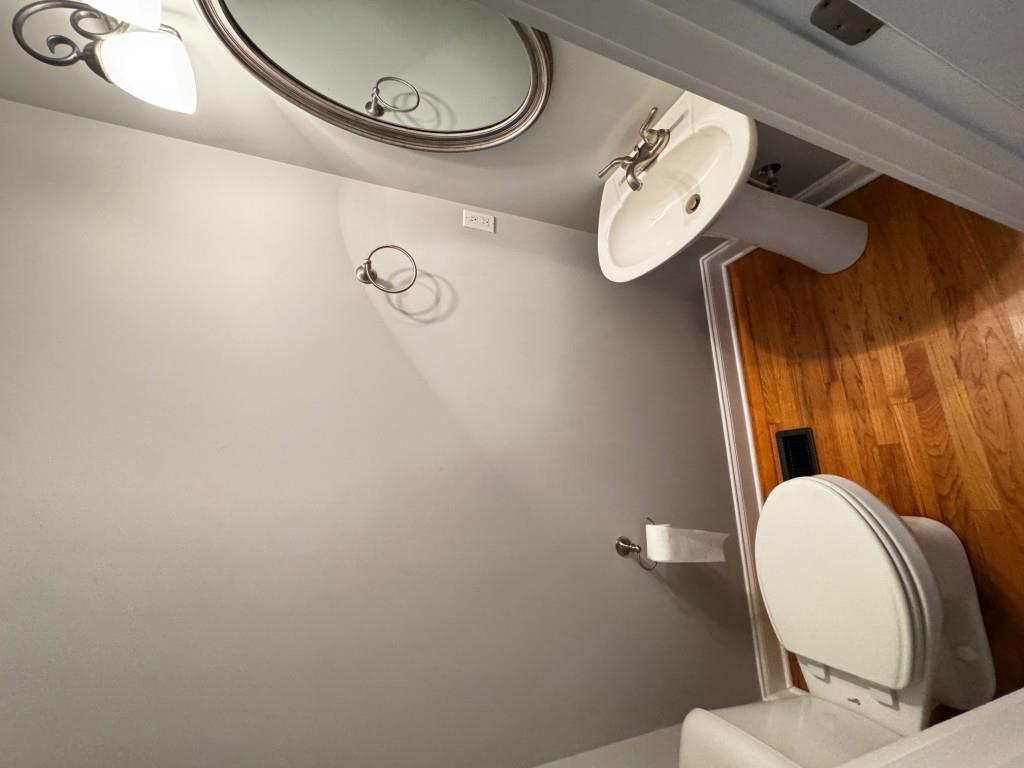 1713 Townside Drive Bishop, GA 30621 - Photo 24 of 25 a bathroom with a toilet and a mirror