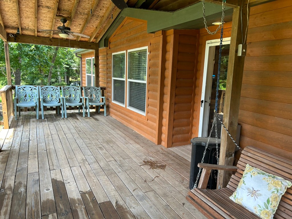 162 Cove View Drive Trinity, TX 75862 - Photo 29 of 50 a view of deck with patio