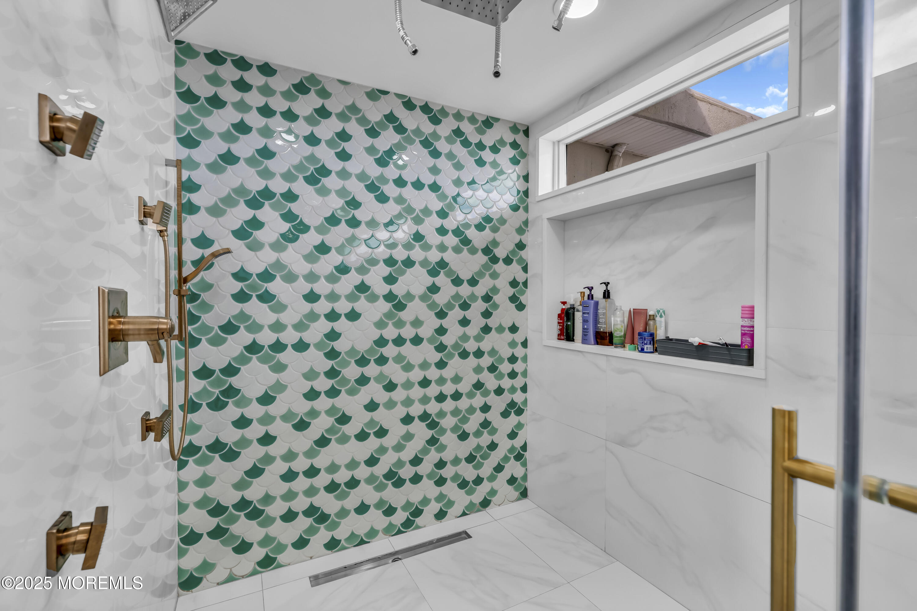 1 Island View Way Sea Bright, NJ 07760 - Photo 65 of 79 a bathroom with a bathtub and a shower