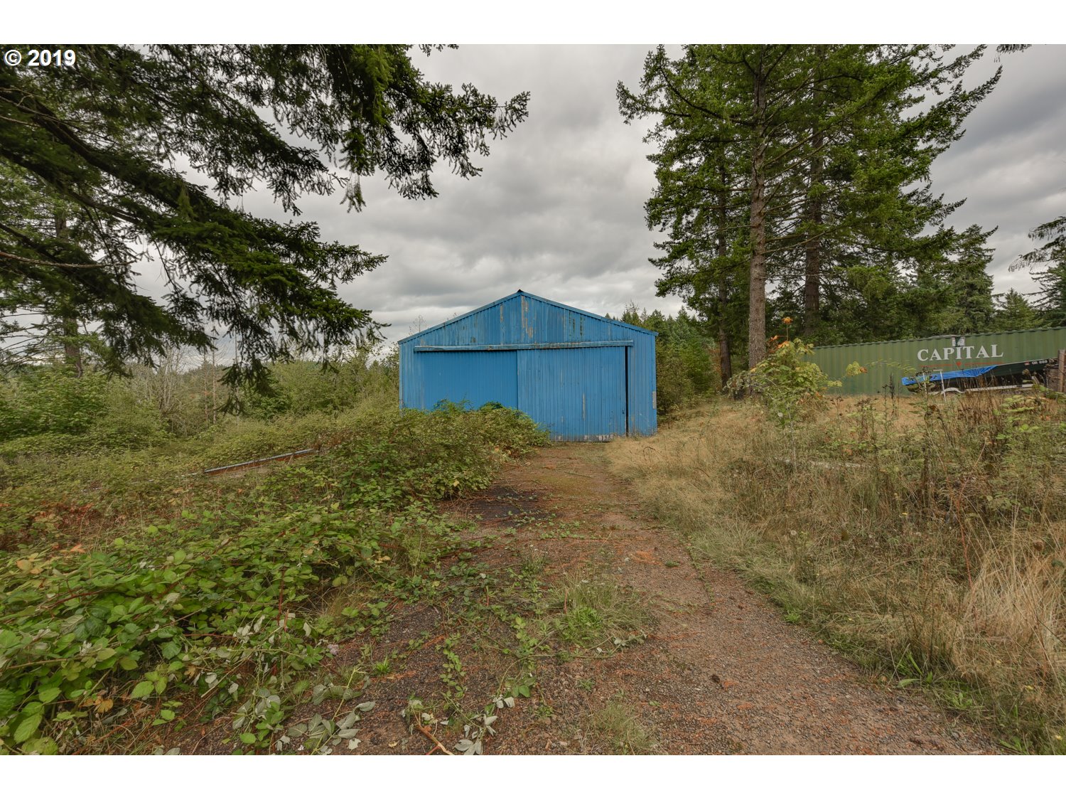 20188 South Redland Road Oregon City, OR 97045 - Photo 16 of 31 a view of a yard in front of a house with a large tree