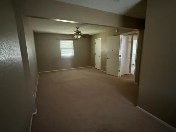 a view of empty room