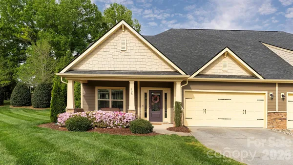 a view of a house with garden