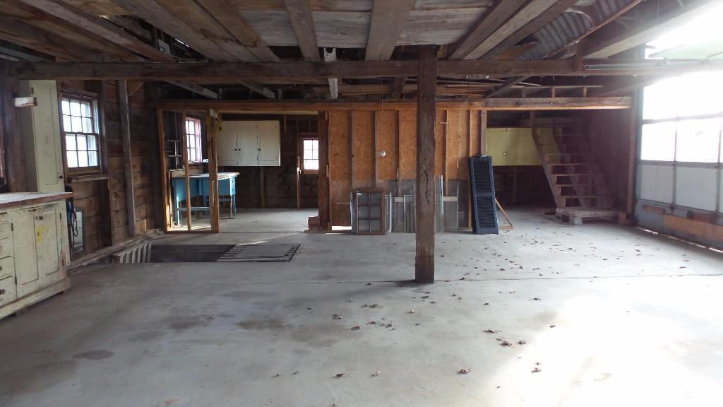 972 Wiscasset Road Pittston, ME 04345 - Photo 7 of 24 Interior of the barn showing the...